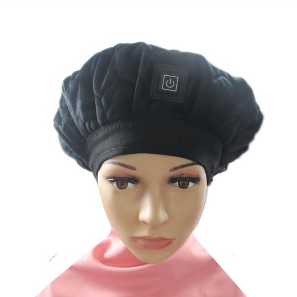 Buy Constant Temperature Hair Steamer Cap , USB Charging Thermal Heat Cap at wholesale prices
