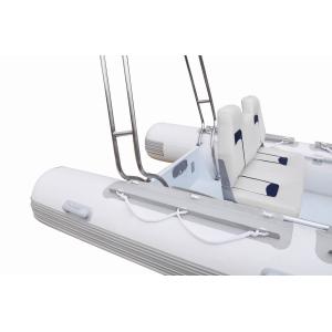 Luxury Comfortable Aluminum Rib Boat 500cm Bass Fishing Boats With Center