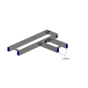 SPCC Steel/Iron Frame Workbench Table for Office Computer Extendable and