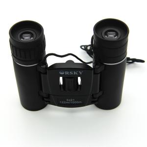 8x21 Long Range Small Compact Binoculars 10.5mm Eye Relief 8x Power Magnificatio