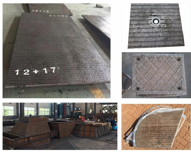 Hardfacing Bimetal Wear Resistant Steel Plate Rio Carb Composite Wear Resistant Steel Plate