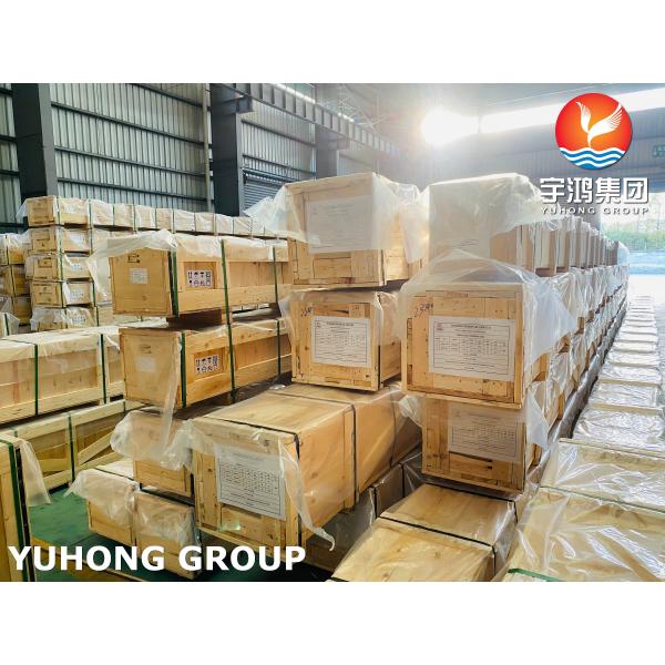 ASTM B111 UNS C12200 / CW024A Seamless Copper Tube , DHP Heat Exchanger Tube