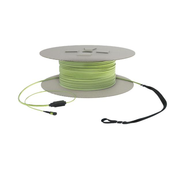 Buy 12 Core MPO Fiber Optic Cable 3.0mm Diameter For Data Center at wholesale prices