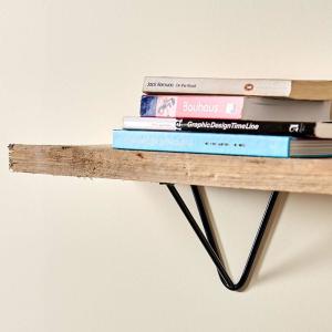 Shelf Bracket Pair of Prism Wall/Display Shelves DIY Shelf Concept with Screws