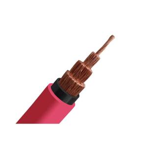 Flexible Copper Wire Rubber Sheathed Cable Black Welding Cable