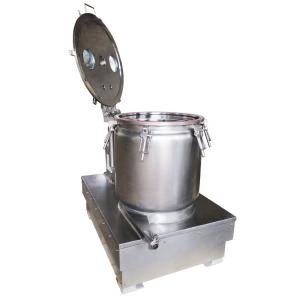 Marijana/cannabis/marihuana/hemp CBD oil extraction centrifuge jacketed