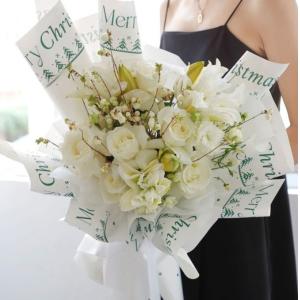 Christmas gift wrapping paper, Christmas fruit packaging material, oversized