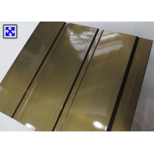 Champagne Electrophoresis Standard Aluminium Profiles , Aluminium Profile System