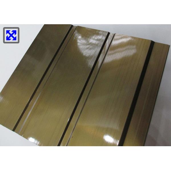 Buy Champagne Electrophoresis Standard Aluminium Profiles , Aluminium Profile System TX-994 at wholesale prices