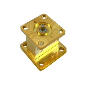 RF Microwave Waveguide To Coax Adapter With Low Insertion Loss