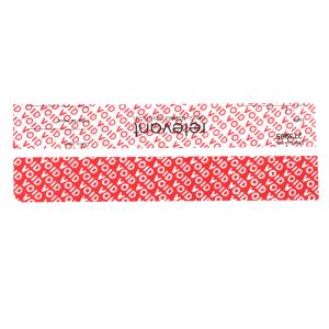 High Residue VOID Tamper Evident Seals / Custom Tamper Resistant Tape