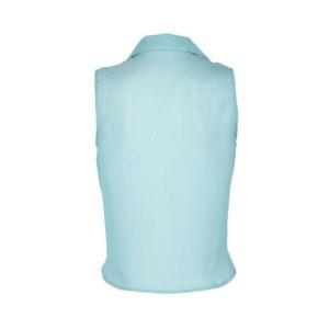 Sleeveless Ladies / Women Blouse , Eco-Friendly OEM Adults Blouses Tops