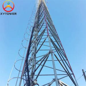 Customized Design 3 Legged Steel Lattice 5G Wifi Telecommunication Tubular