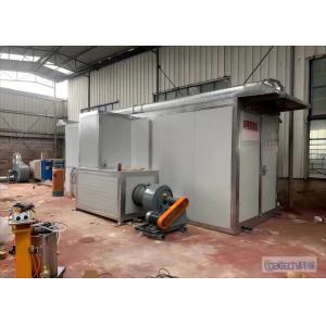 Automated High-Temperature Paint Spray Booth with Thermal Curing Oven