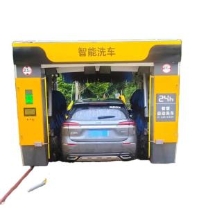 China Hop Dipped Galvanized Steel Fully Automatic Rollover Car Wash Machine on sale