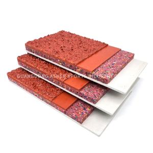 Excellent UV Resistance Sandwich Running Track High Durability