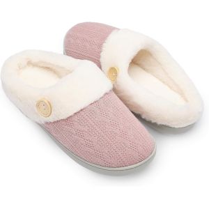 Quality Silent Sole Warm Comfy Women's Indoor Slippers Memory Foam House Slipper for sale