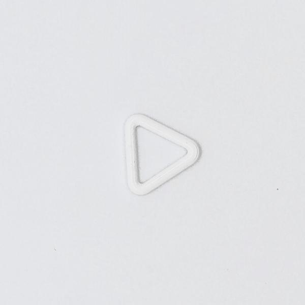 Buy 1cm Nylon Coated Triangle Lingerie Rings at wholesale prices