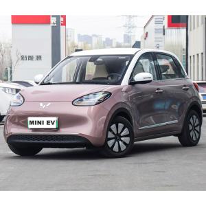 Wuling Bingo 50kw powerful mini car 200km 4 seater pink compact car