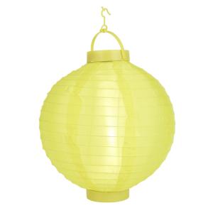 Quality Yellow LED Round Nylon Battery Lantern for sale
