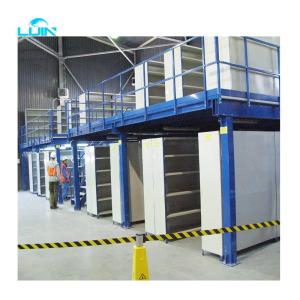 Prefabricated Heavy Duty Metal Mezzanine Shelving System Installing A Mezzanine