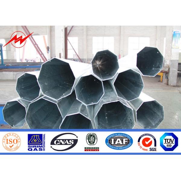 Buy 20m Power Galvanised Steel Poles Distribution Equipment Metal Utility Poles at wholesale prices