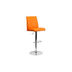 Height Adjustable PU Leather 14KGS 0.122m3 Modern Bar Stools