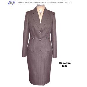 Quality ladies business suit for women skirt (2 pcs) for sale