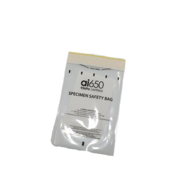 Buy Plastic Lab Specimen Transport Bags Self Adhesive Customized at wholesale prices