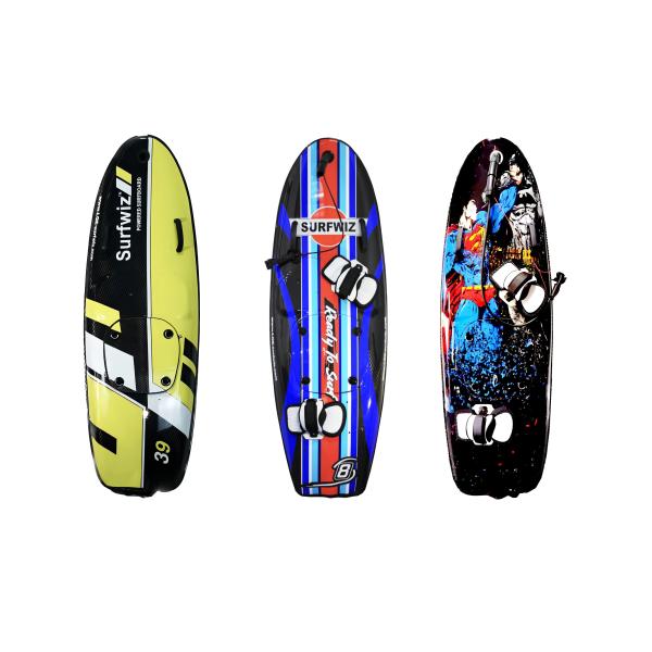 Customized Logo Yacht Exhibition Fuel-Powered Carbon Fibre Surfboards for Speed
