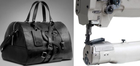 Single Needle Direct Drive Compound Feed Cylinder Bed Heavy Duty Leather Sewing Machine