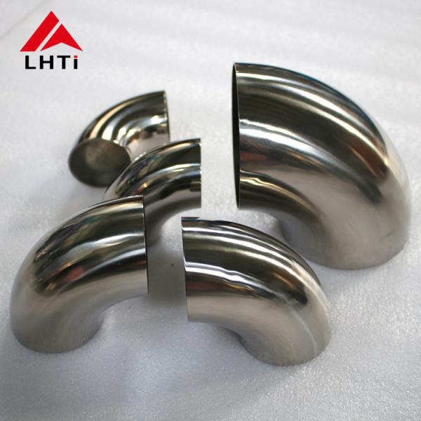 Buy Gr5 Titanium Elbow For Bend Pipe Fitting Connetion at wholesale prices