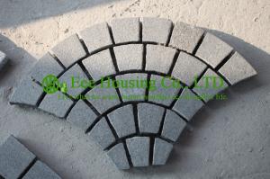 China Granite Driveway Pavers,Natural Granite Grey Paver Stone,Square Meter Price For Beautiful Driveway Stone on sale