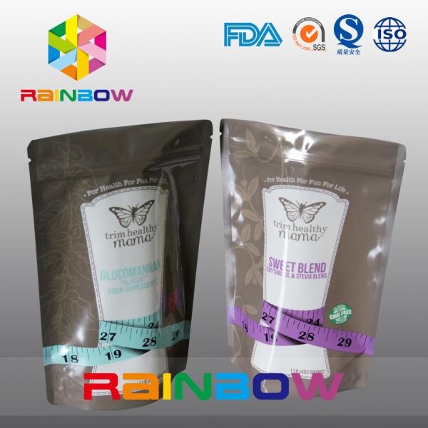 Buy PET / PE laminatied material self standing plastic pouch candy packaging at wholesale prices