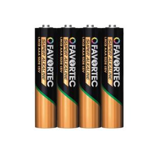 Eco Friendly Dry Cell Alkaline Batteries LR03 AAA AM4 Mercury And Cadmium Free