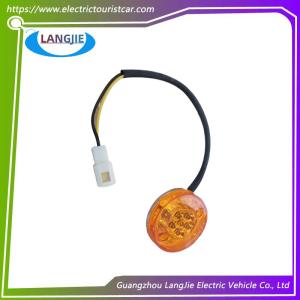 LED Taillights, Brake Lights Circular Marshell Orange 12V Stop Indicator Lights