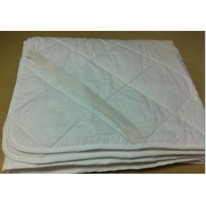 China Plain Polyester Fabric Waterproof Mattress Covers Protectors with Four Corner Anchor Straps on sale