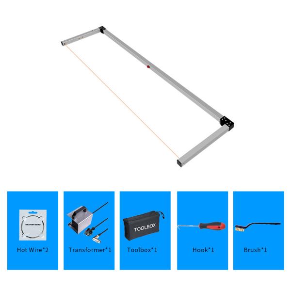 Buy Multi Function Hot Wire Bow Foam Cutter EPS 54 Inch at wholesale prices