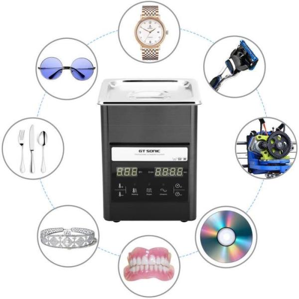 Durable Heated Ultrasonic Cleaner , Small Capacity Laboratory Ultrasonic Cleaner