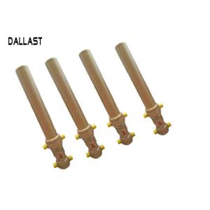 Sleeve Telescopic FC Dump Truck Hydraulic Cylinder Single Acting Painted