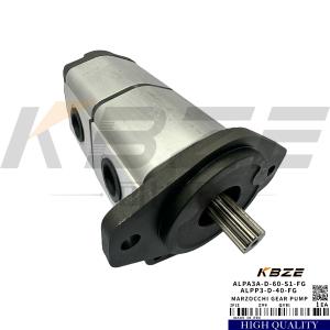 MARZOCCHI ALPA3A-D-60-S1-FG + ALPP3-D-40-FG DOUBLE GEAR PUMP 3335020003