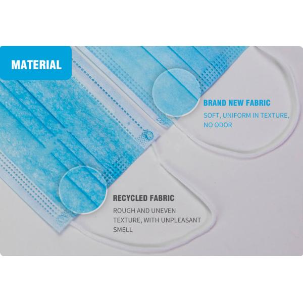 S&J Wholesale Protective 3 ply IIR CE Certified Surgical Disposable Medical Face Mask F2100 ASTM Level 2