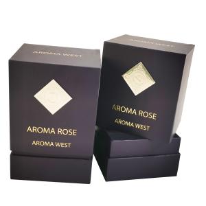 Matte Cosmetic Packaging Box With Handle And Plastic Material