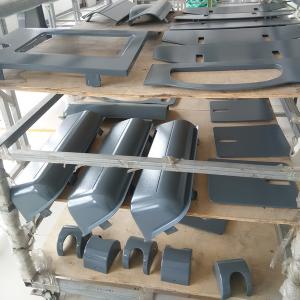 Compact Size Fibreglass Car Body Kits Reinforced Plastic Material Hand Lay Up