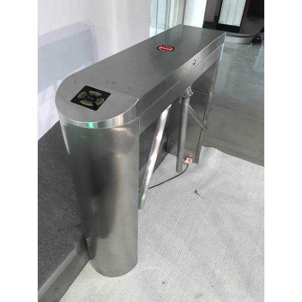 Swipe Card Turnstile Access Control System , Pedestrian Barrier Gate RS232 Communication