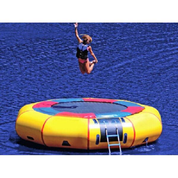 Buy Jumping Water Trampoline Inflatable Water Toys Waterproof PVC at wholesale prices