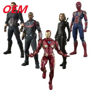 OEM factory custom Spiderman action Figures Toy custom Movie Model PVC figure
