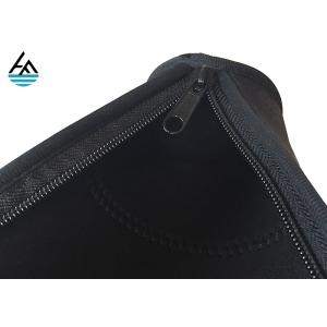 Insulated Neoprene Bottle Cover / Tight Stitching Neoprene Wine Bottle Sleeve