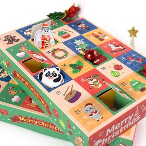 Christmas Calendar Blind Box Empty Gift Boxes Poke Fun Holiday Surprise Package