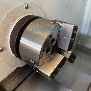 Metal Processing CNC Lathe Machine Ck0660 Gang Type Tool Holder Hydraulic Chuck